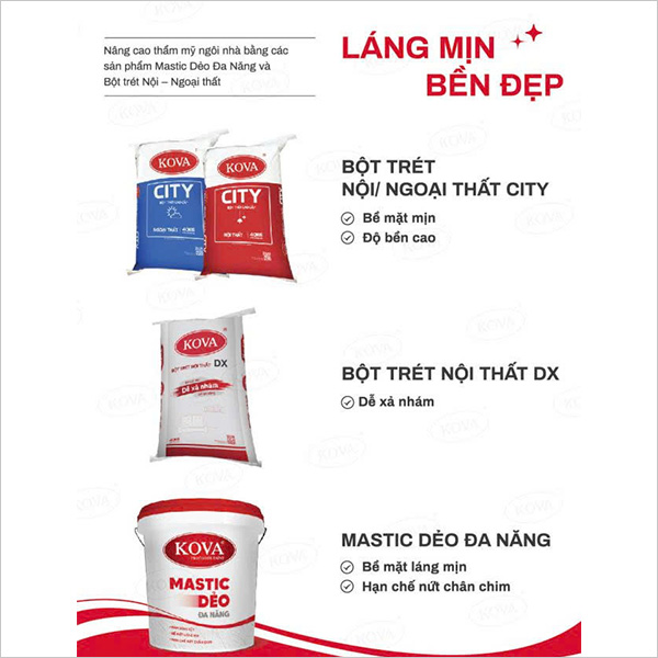 Sơn ngoại thất Kova